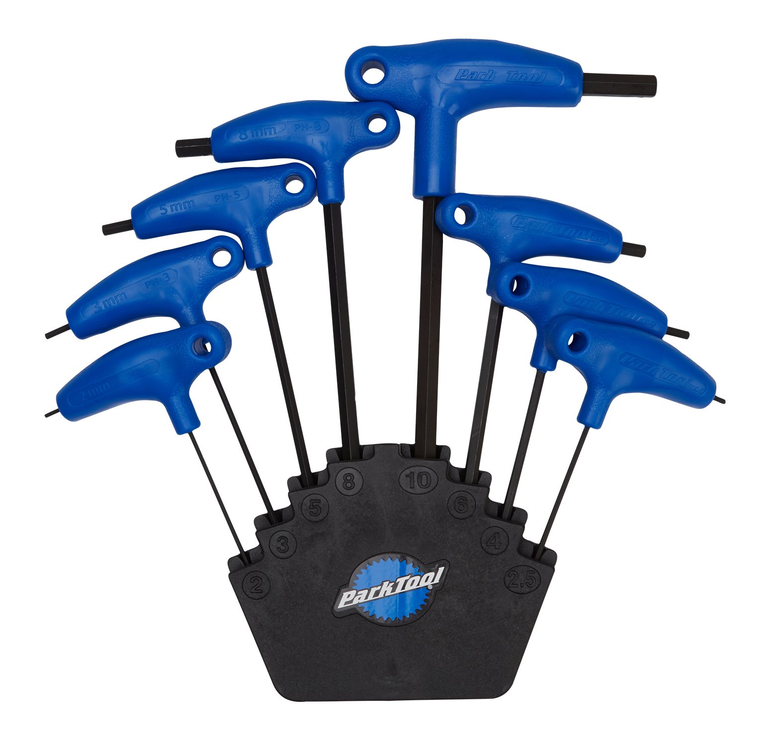 Park Tool Parktool P-handled Hex Wrench Set With Holder - Cykelværktøj