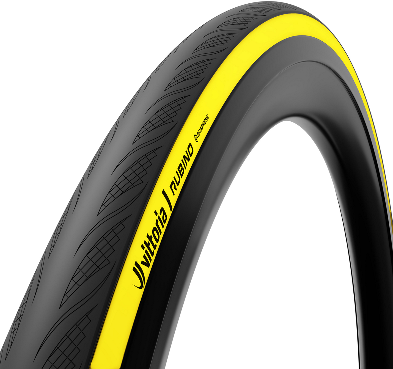 Vittoria Road Rubino V Folding Sort 700x26/28/30/32/34 - Yellow