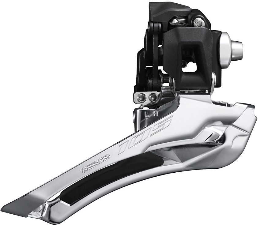 Shimano 105 FD-R7100 Forskifter 2x12 speed Pålodning/Braze-on Sort Shimano 105 FD-R7100 Forskifter 2x12 speed Pålodning/Braze-on Sort