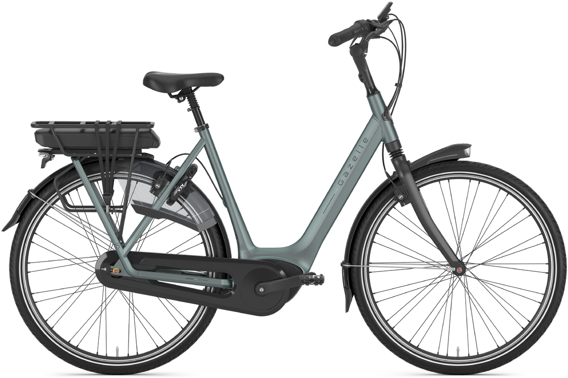 Orange C8 Hmb Dame 2024 Grøn Udstillingsmodel Fra Gazelle