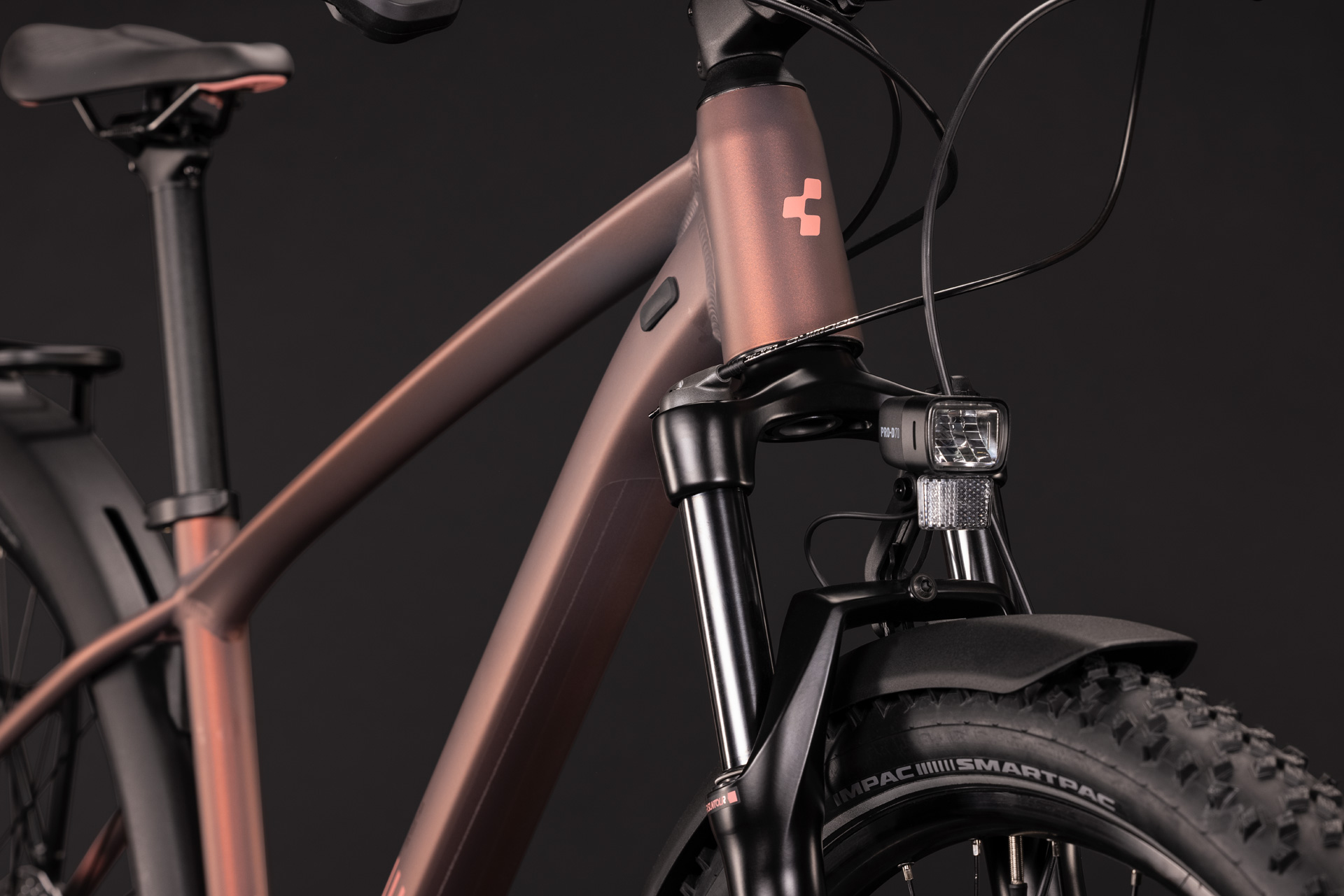 Cykler - Mountainbikes - Cube Aim SLX FE (Fully Equipped) 29" 2027 - Rustyrose´n´Peach