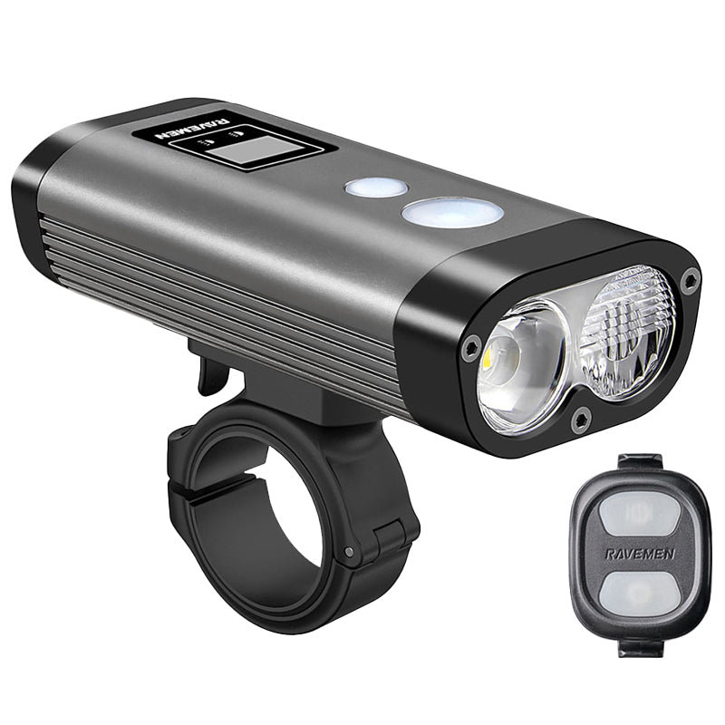 Tilbehør - Cykellygter - Ravmen PR2000 Forlygte - 2000 Lumen