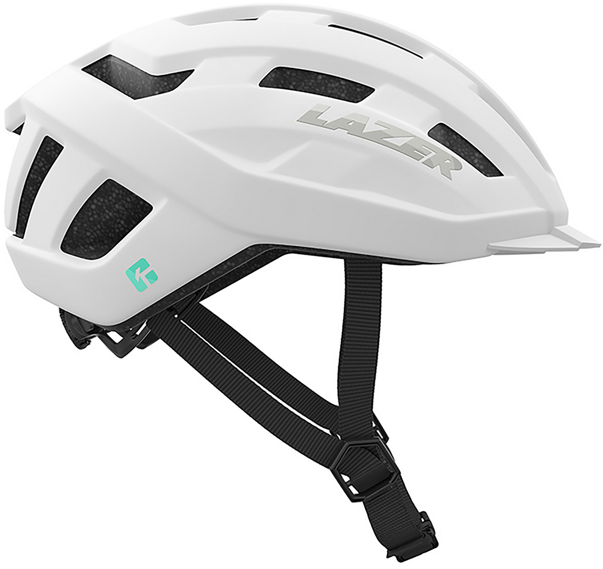 Beklædning - Cykelhjelme - Lazer Codax Kineticore cykelhjelm - Matte Full White