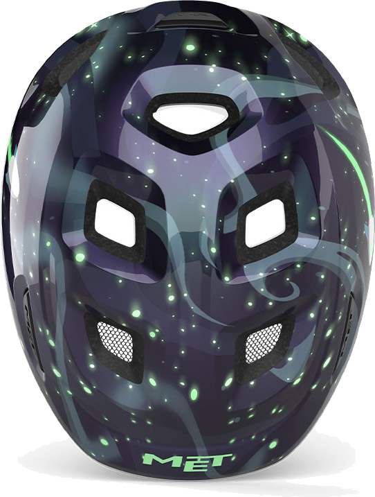 Beklædning - Cykelhjelme - MET Helmet Hooray - Space/Glow