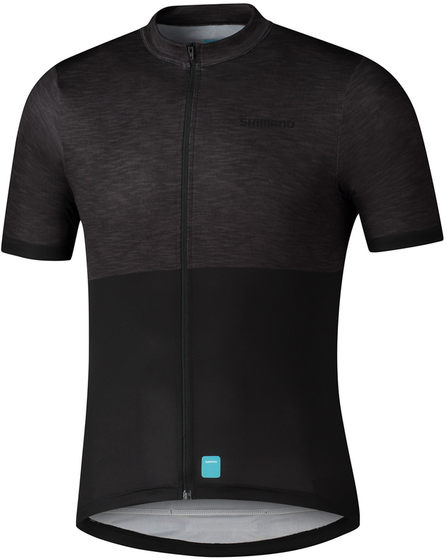 Shimano ELEMENTO Kortærmet Cykeltrøje - Grå