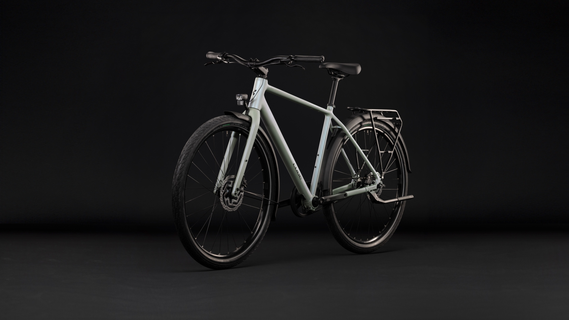 Cykler - Herrecykler - Cube Editor ONE FE (Fully Equipped) Herre 2027 - Glintsand´n´Black