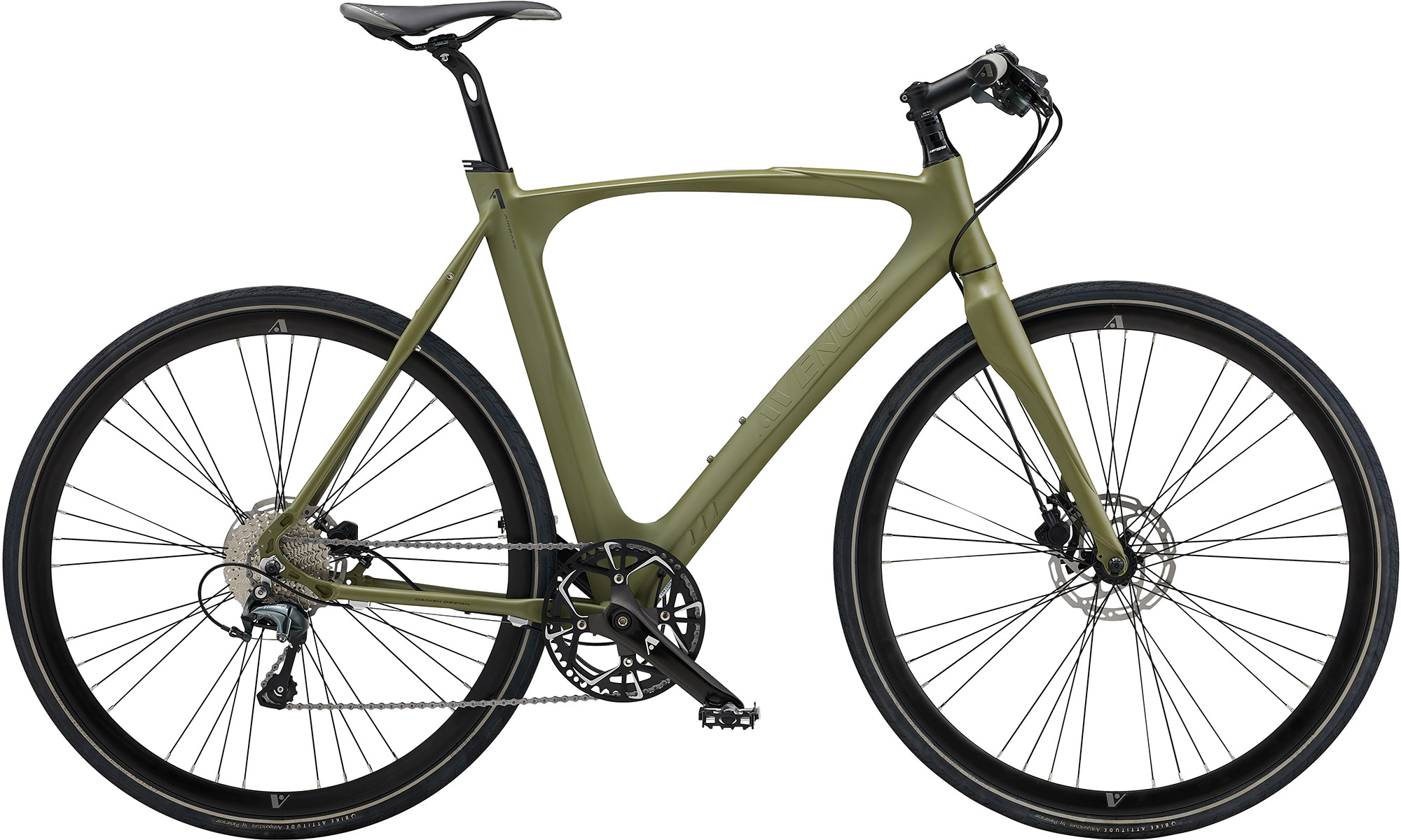 Cykler - Herrecykler - Avenue Airbase Herre 10g Tiagra 2026 - Matt Green