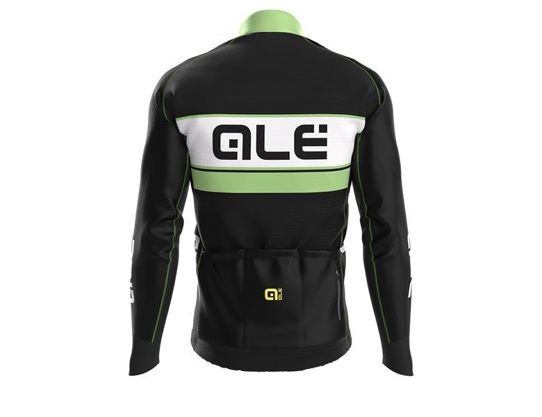 Beklædning - Cykeltrøjer - Alé Langærmet Jersey PPR Graphics, Sort/Grøn