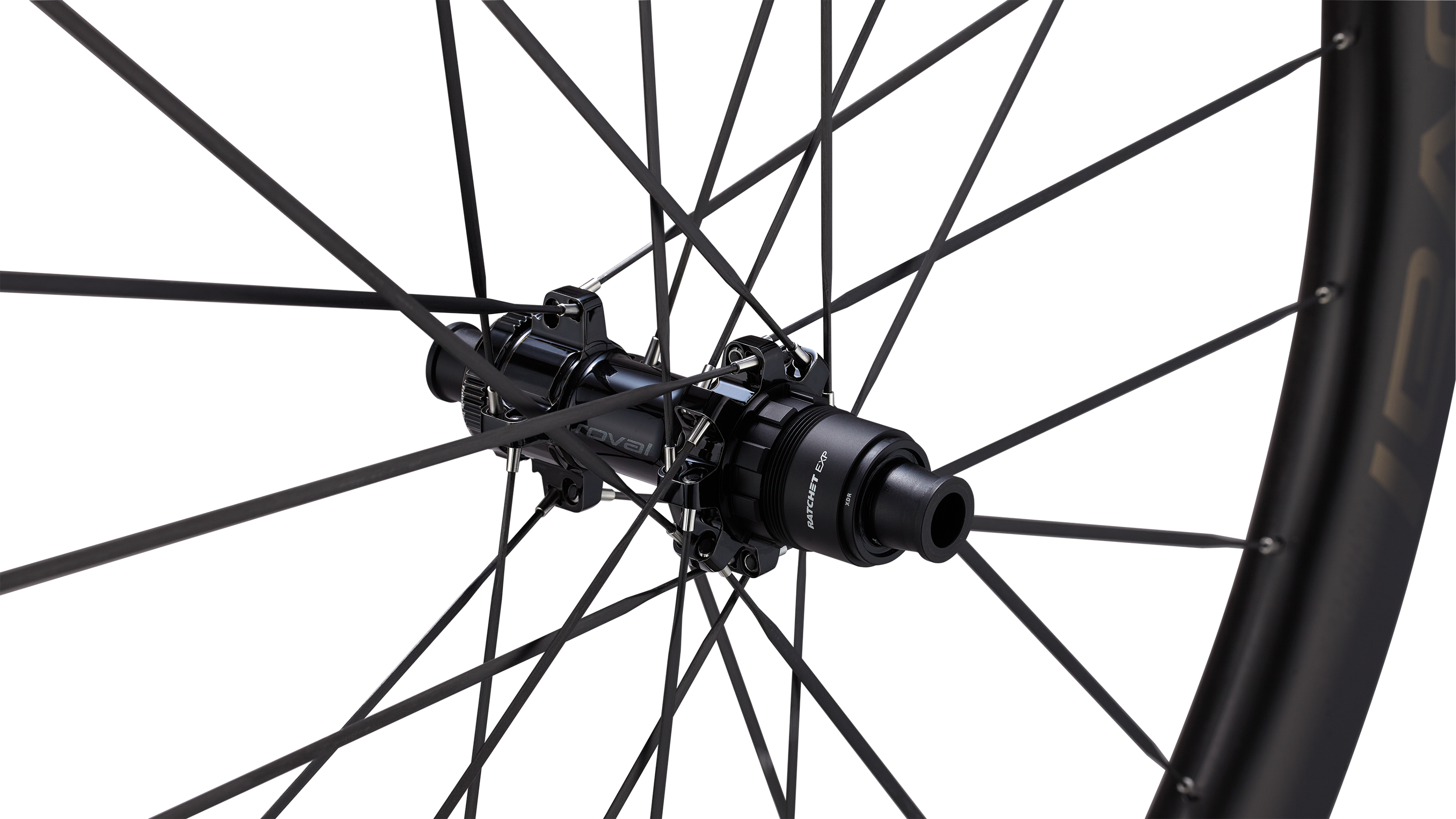 Reservedele - Hjulsæt - Roval Terra Aero CLX 700c Rear - Satin Carbon/Gloss Black
