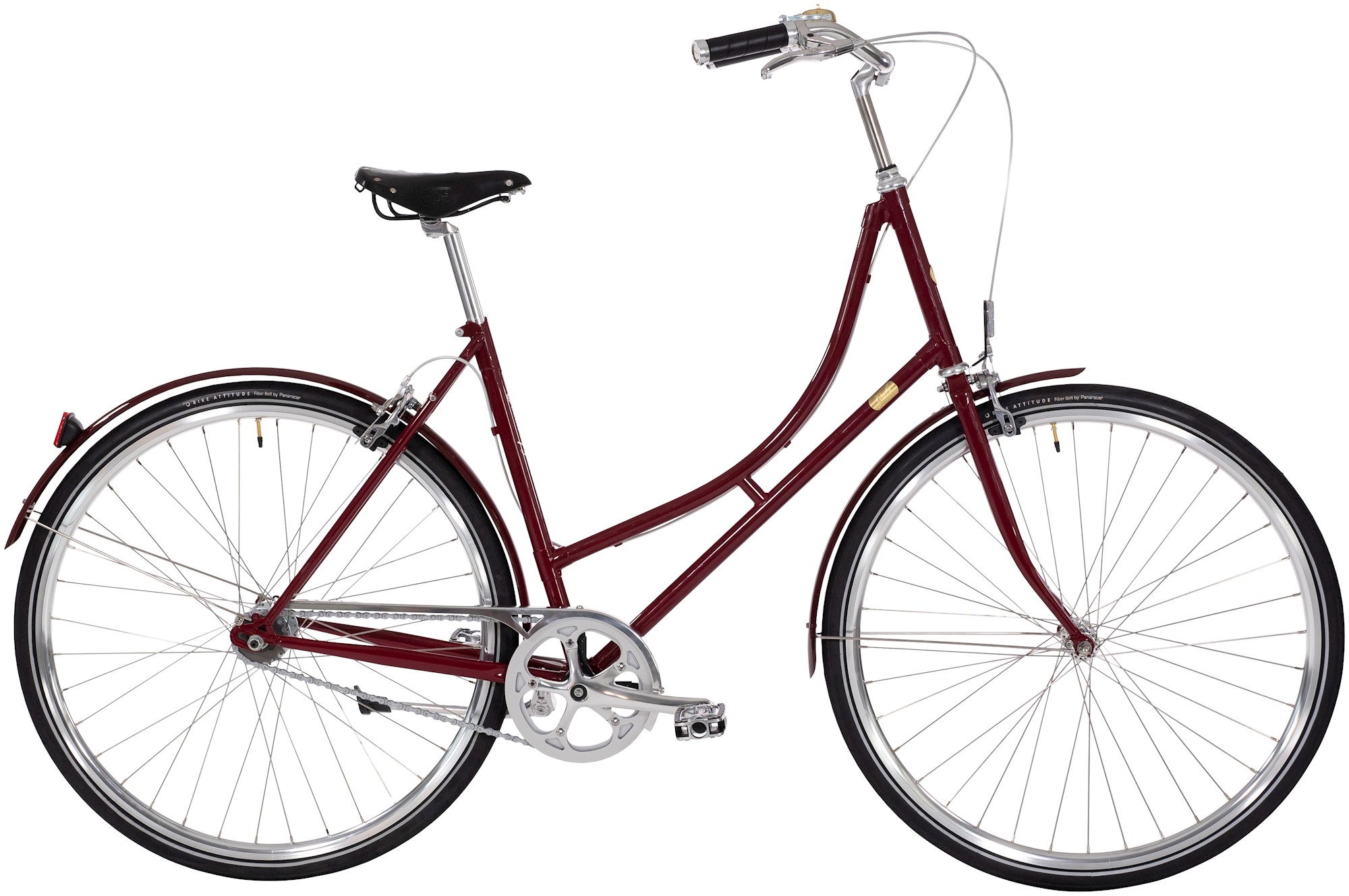 Bike Gubi Dame Fælgbremse 2023 Bordeaux