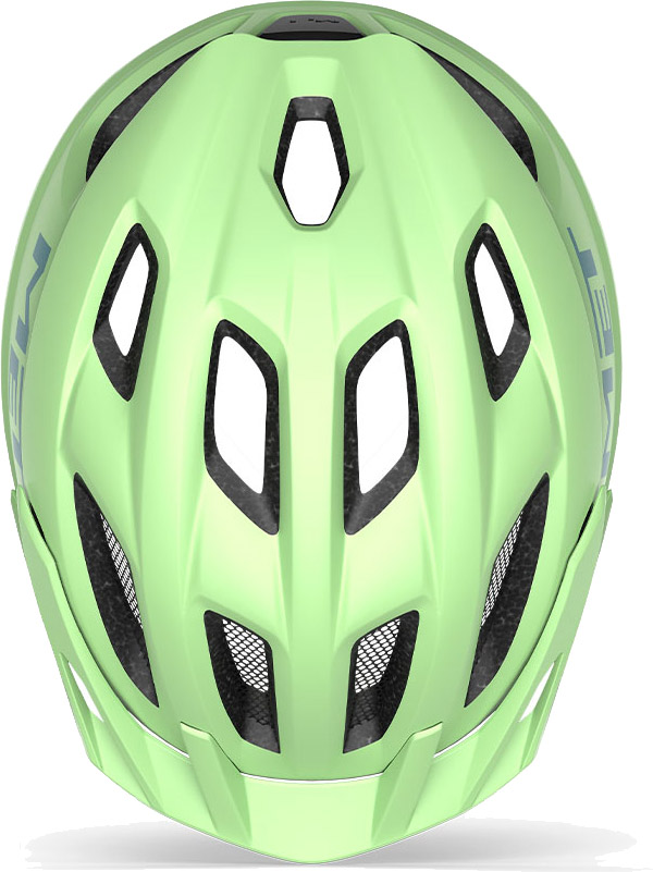 Beklædning - Cykelhjelme - MET Helmet Crackerjack m. LED - Mint/Matt