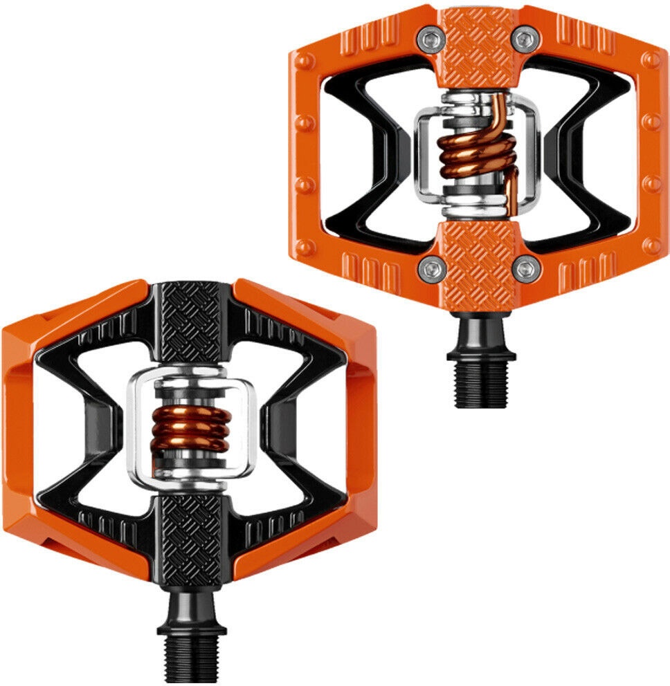 Tilbehør - Pedaler & Klamper - CrankBrothers Pedal Double Shot - Orange