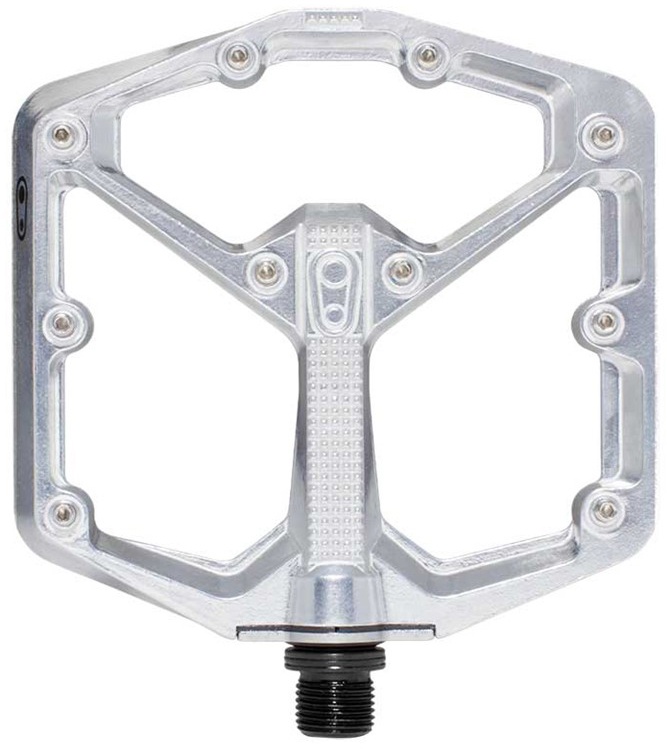 CrankBrothers Pedal Stamp 7 - Large - Polish Silver