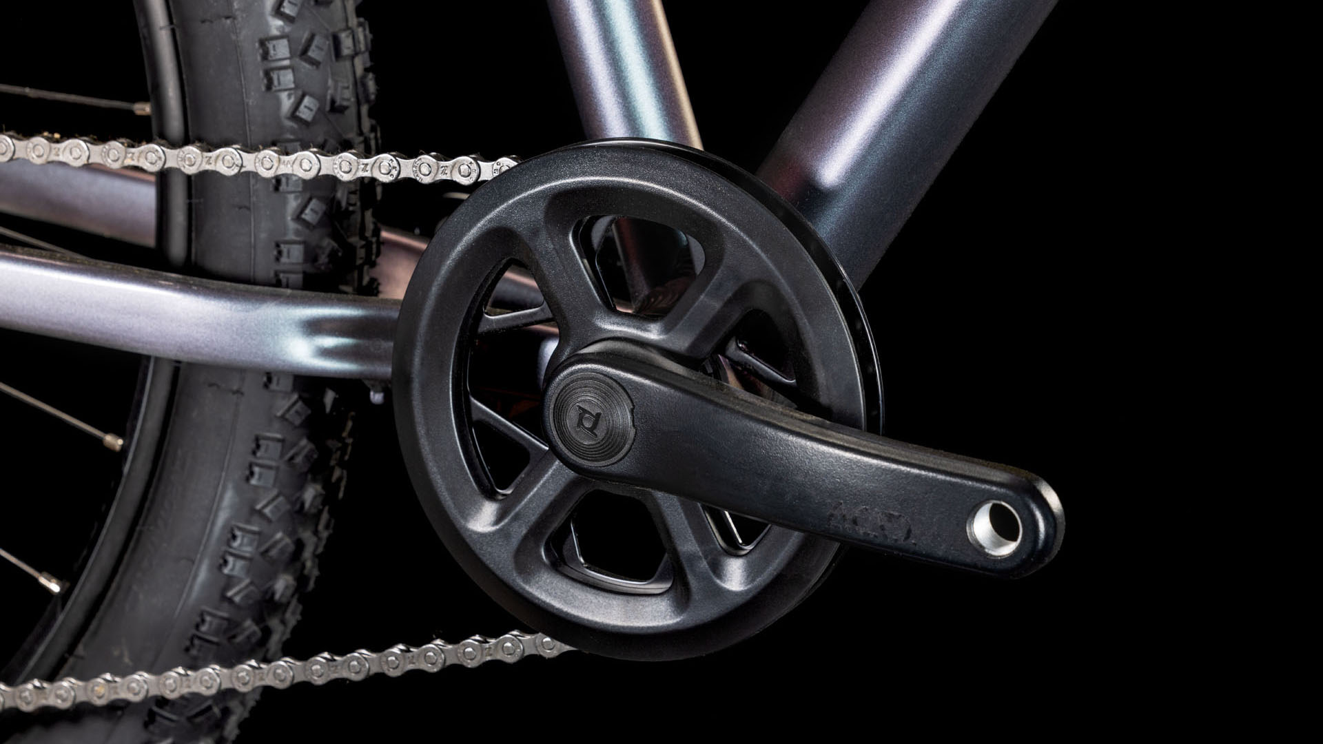 Cykler - Børnecykler - Cube Acid 240 Disc 2025 - Galactic 'n Cyan