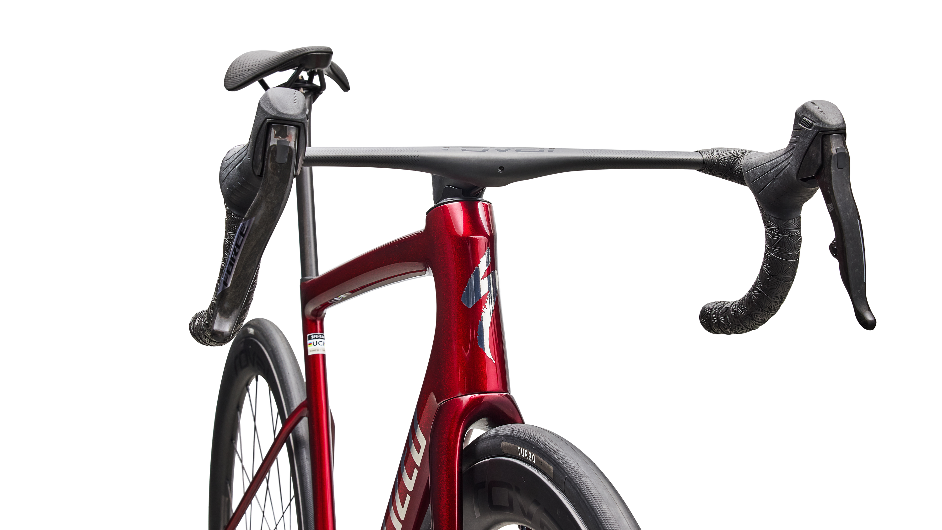 Cykler - Racercykler - Specialized Tarmac SL8 Pro - SRAM Force AXS 2026 - Gloss Red Sky / Chrome
