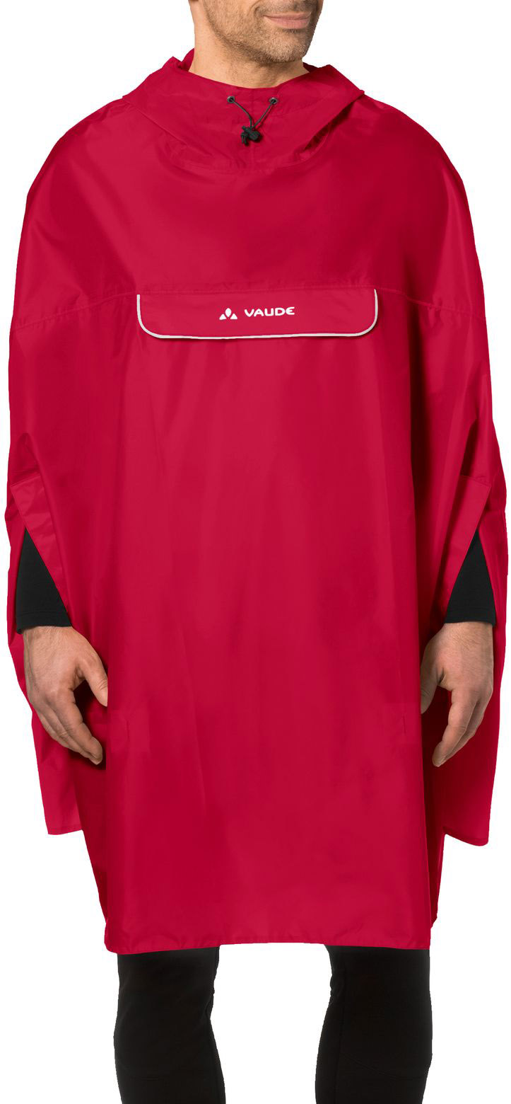 Beklædning - Regntøj & Vindtøj - VAUDE Valdipino Poncho - Indian Red