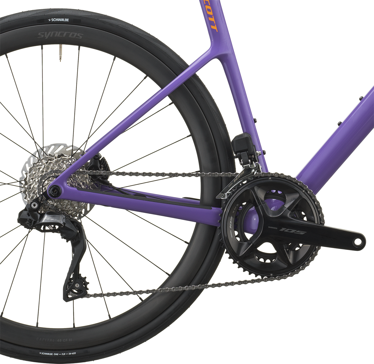 Cykler - Racercykler - Scott Addict 30 2027 - Nebula Purple