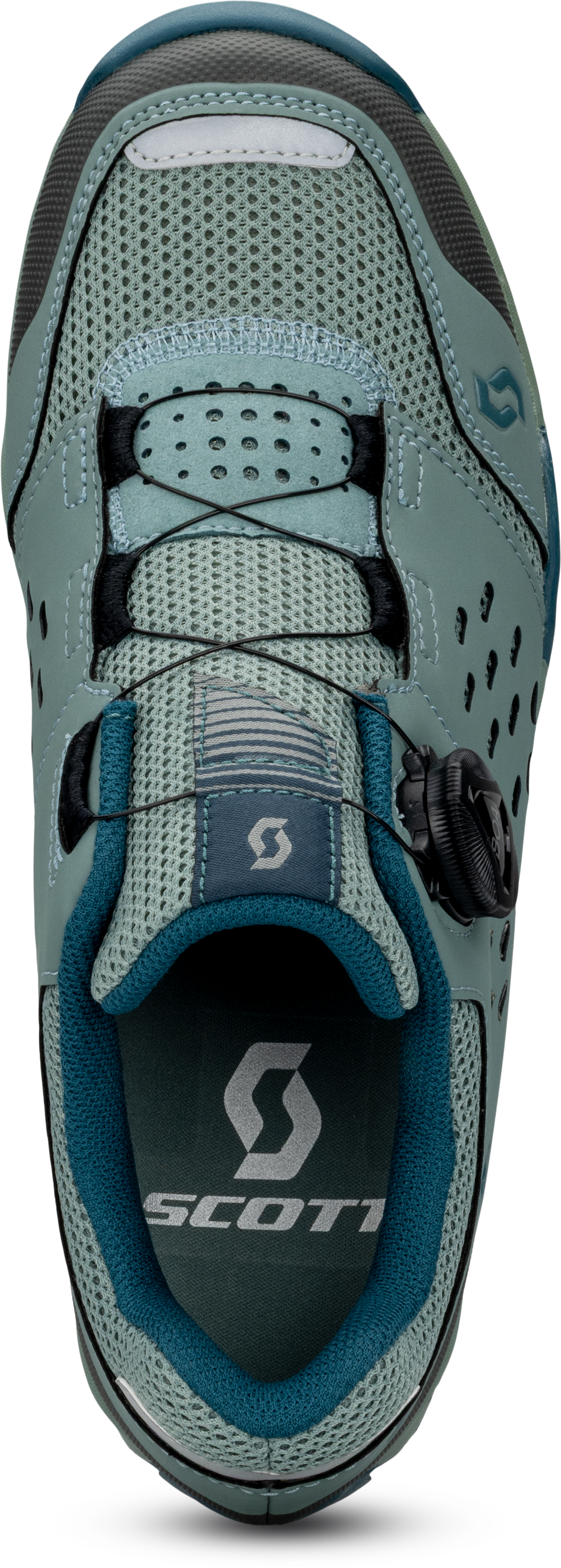 Beklædning - Cykelsko - Scott All Mountain Crus-r SPD Dame Sko - Light Green/Dark Green