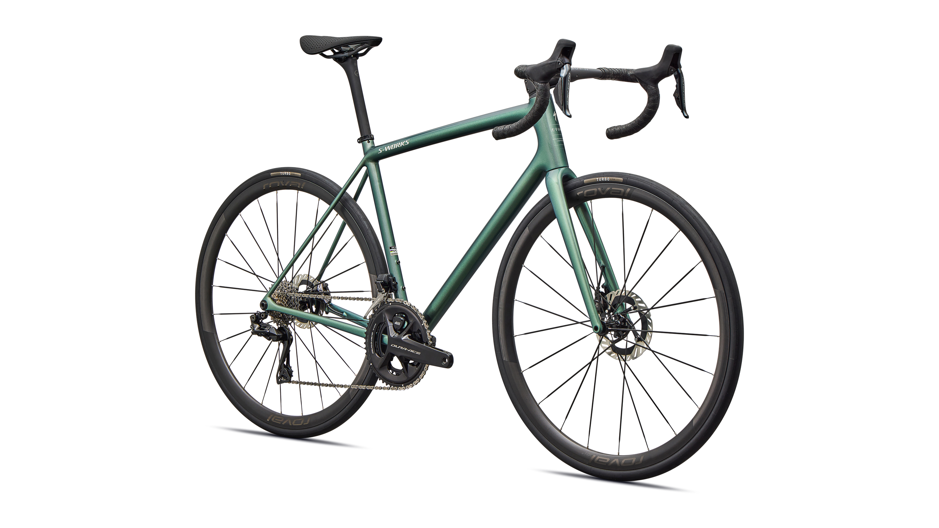 Cykler - Racercykler - Specialized S-Works Aethos 2 2026 - Gloss Premium Fjord Metallic / Dolomite Metallic