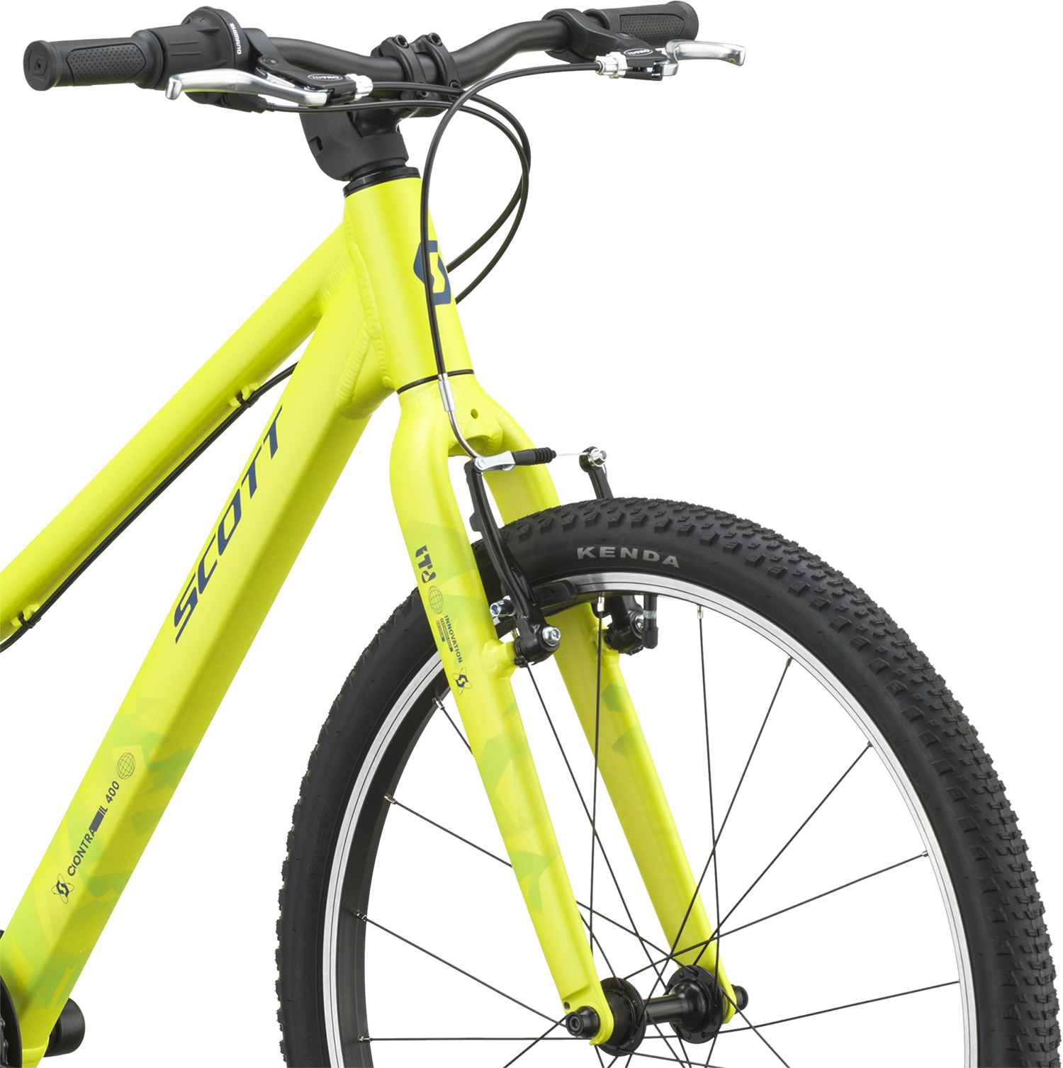 Cykler - Børnecykler - Scott Contrail 400 2027 - Zesty Yellow