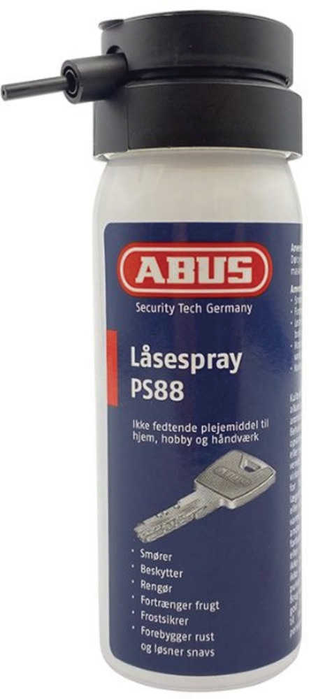 Se Abus Låsespray PS88 50ml hos Cykelexperten.dk