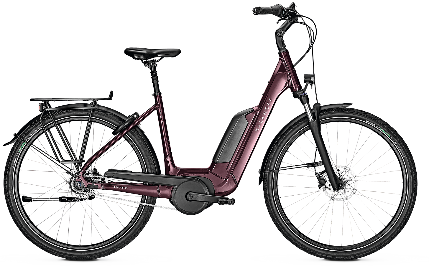 Cykler - Elcykler - Kalkhoff IMAGE 1.B ADVANCE R 500wh Dame - Rød