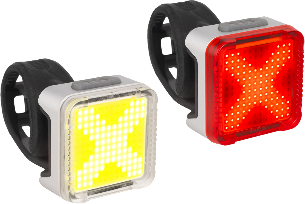 Tilbehør - Cykellygter - OXC UltraTorch Cube-X2 Lygtesæt 75/25 lumen