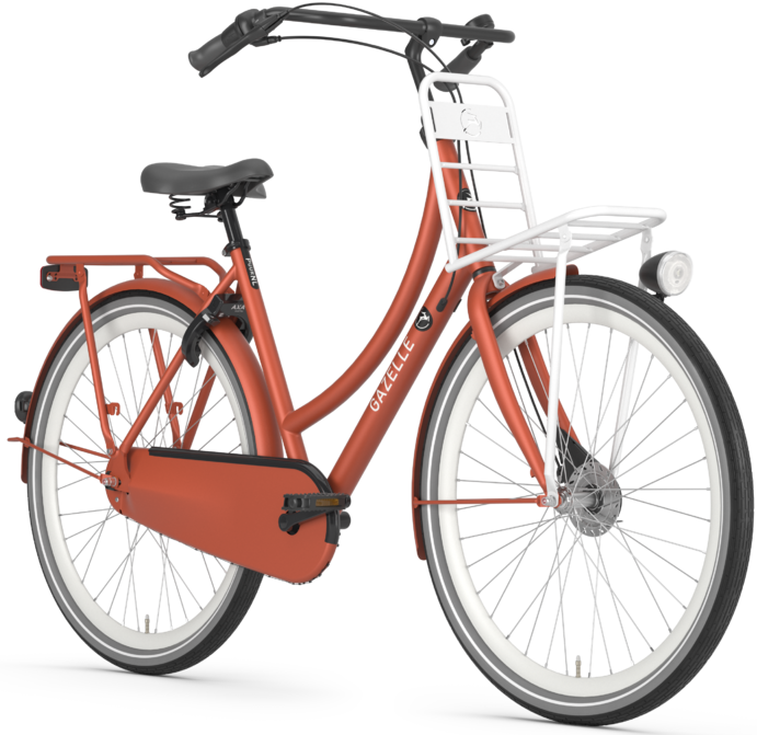 Cykler - Damecykler - Gazelle Puur_NL Dame 7g 2020 - Orange