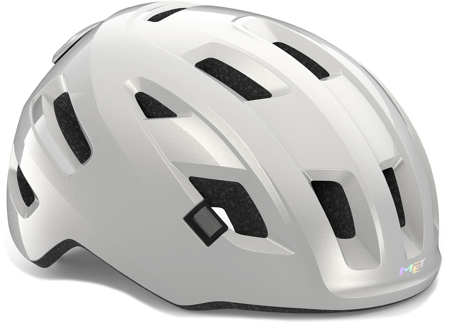 Se MET Helmet E-Mob Mips - Glossy White (elcykel hjelm) hos Cykelexperten.dk