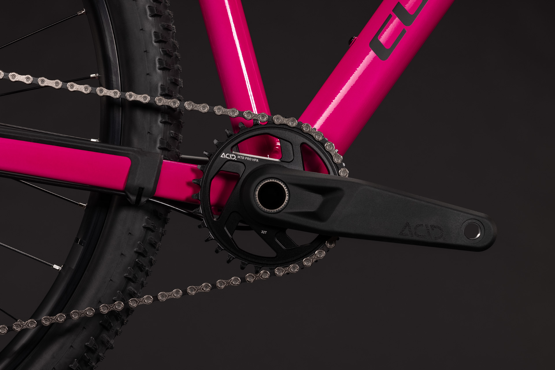 Cykler - Mountainbikes - Cube Reaction Pro 29" 2027 - Fuchsia´n´Black