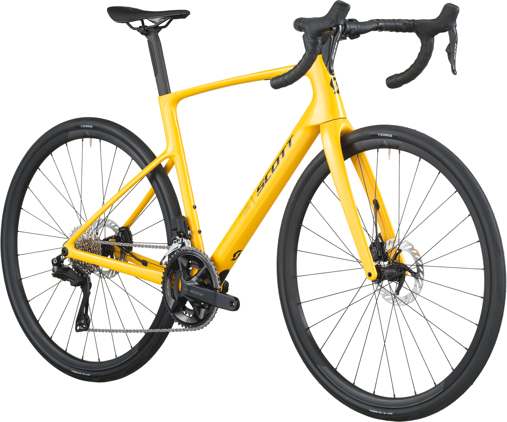 Cykler - Racercykler - Scott Addict 40 2026 - Vivid Yellow
