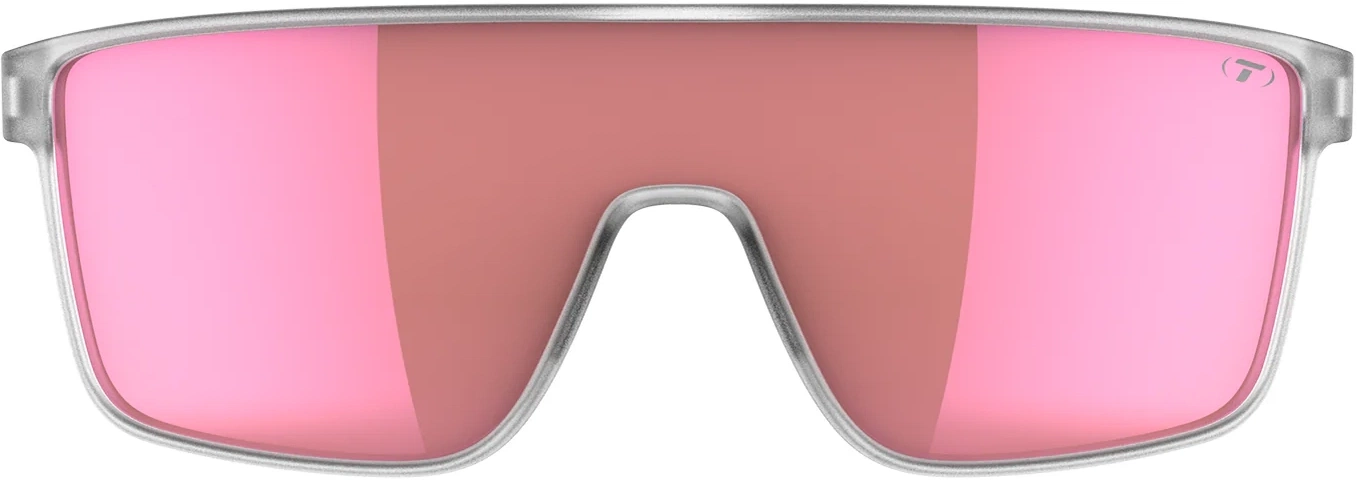 Beklædning - Cykelbriller - Tifosi Sanctum Cykelbriller – Satin Clear – Pink Mirror