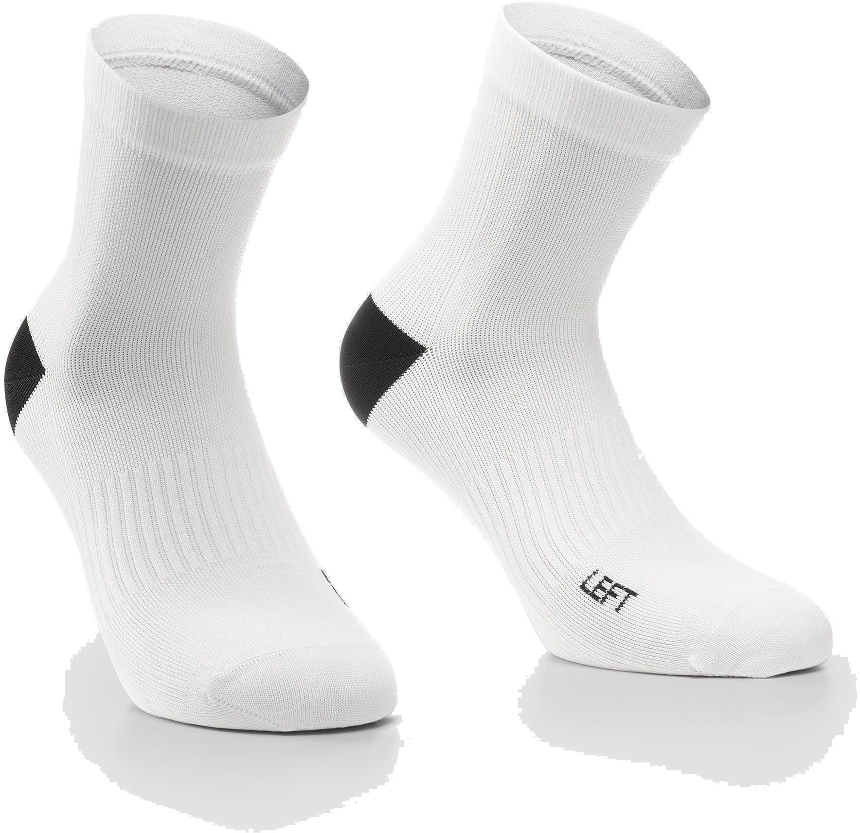 Beklædning - Sokker - Assos Essence Socks Low - twin pack - Hvid