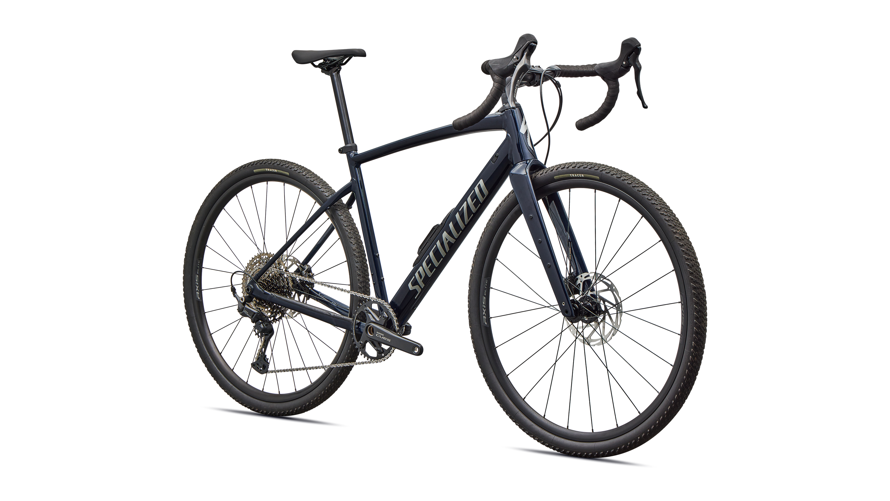 Cykler - Gravel cykler - Specialized Diverge 4 Sport Alloy 2026 - Gloss Dark Navy / Dolomite Metallic