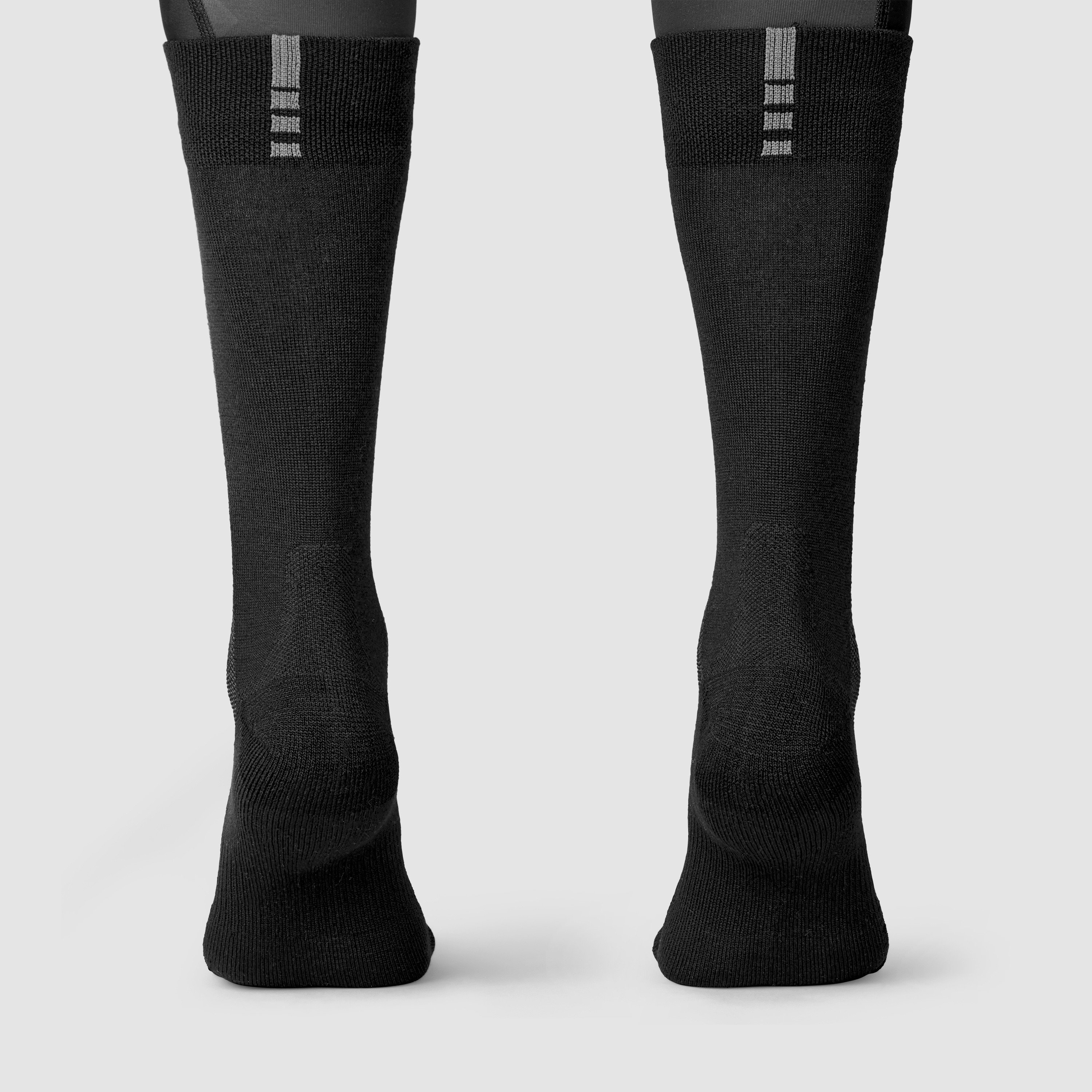 Beklædning - Sokker - GripGrab Alpine Merino vintersokker m. langt skaft (21cm) - Sort