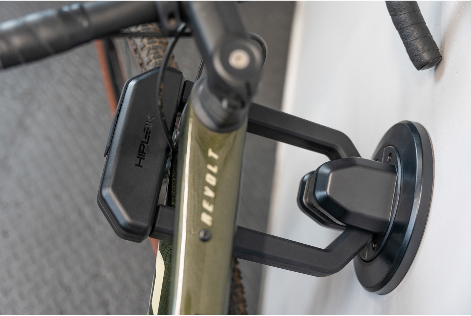 Tilbehør - Cykellås - HIPLOK A1000 Wall / Floor Lock (Gulv / Væg Anker)