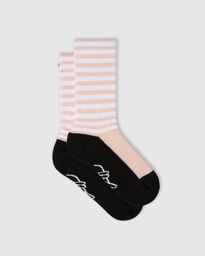 Beklædning - Sokker - Fingerscrossed Merino Ringlet Vinter Sokker - Blush