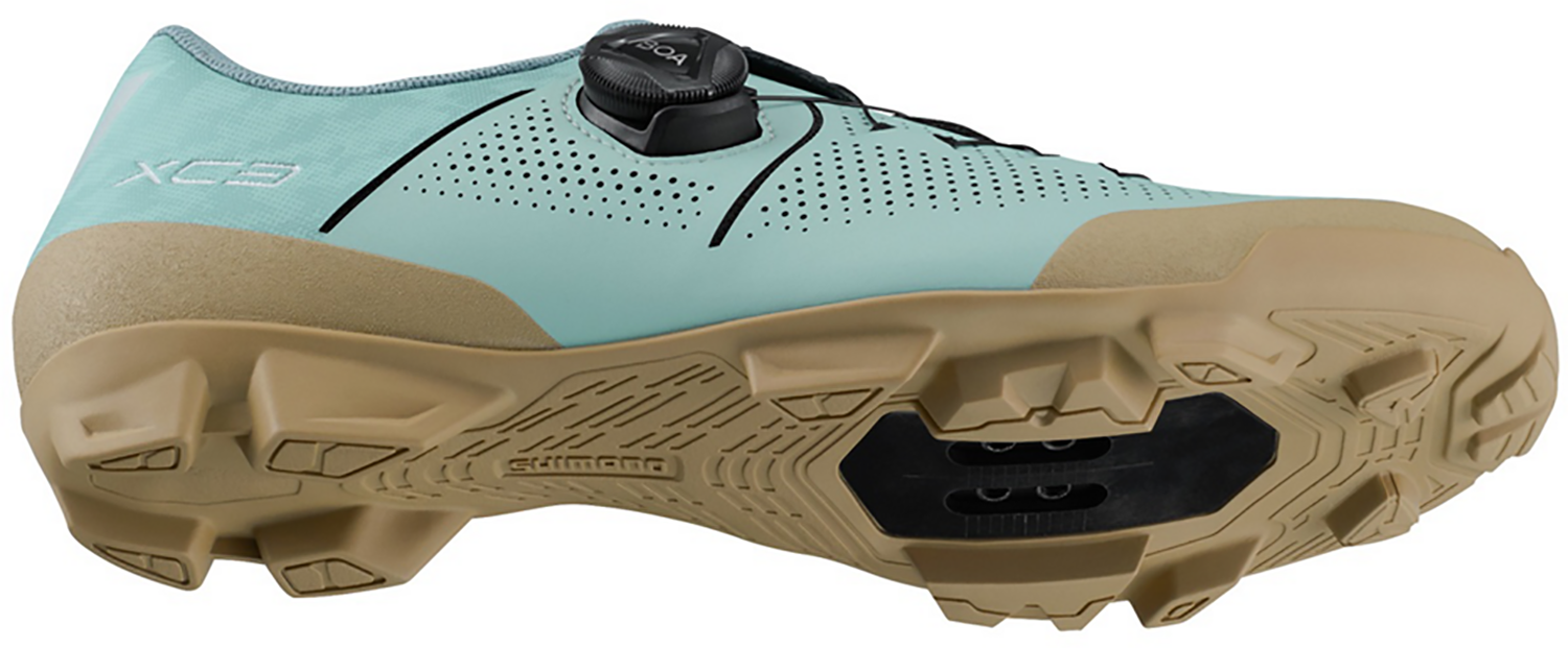 Beklædning - Cykelsko - Shimano XC302 SPD MTB Dame Sko - Surf Blue