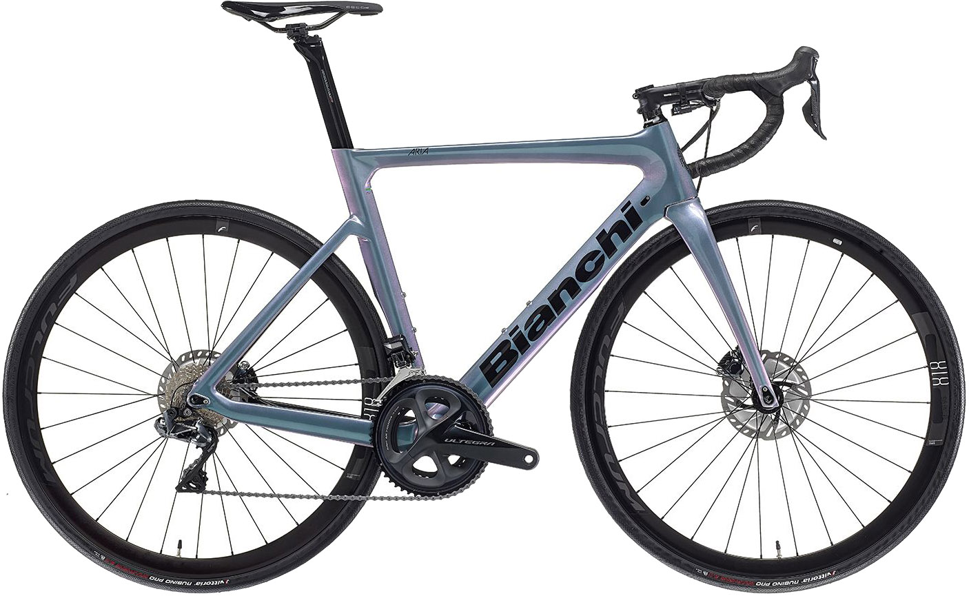 Billede af Bianchi Aria Aero Ultegra Di2 24g Disc 2023 - Lilla