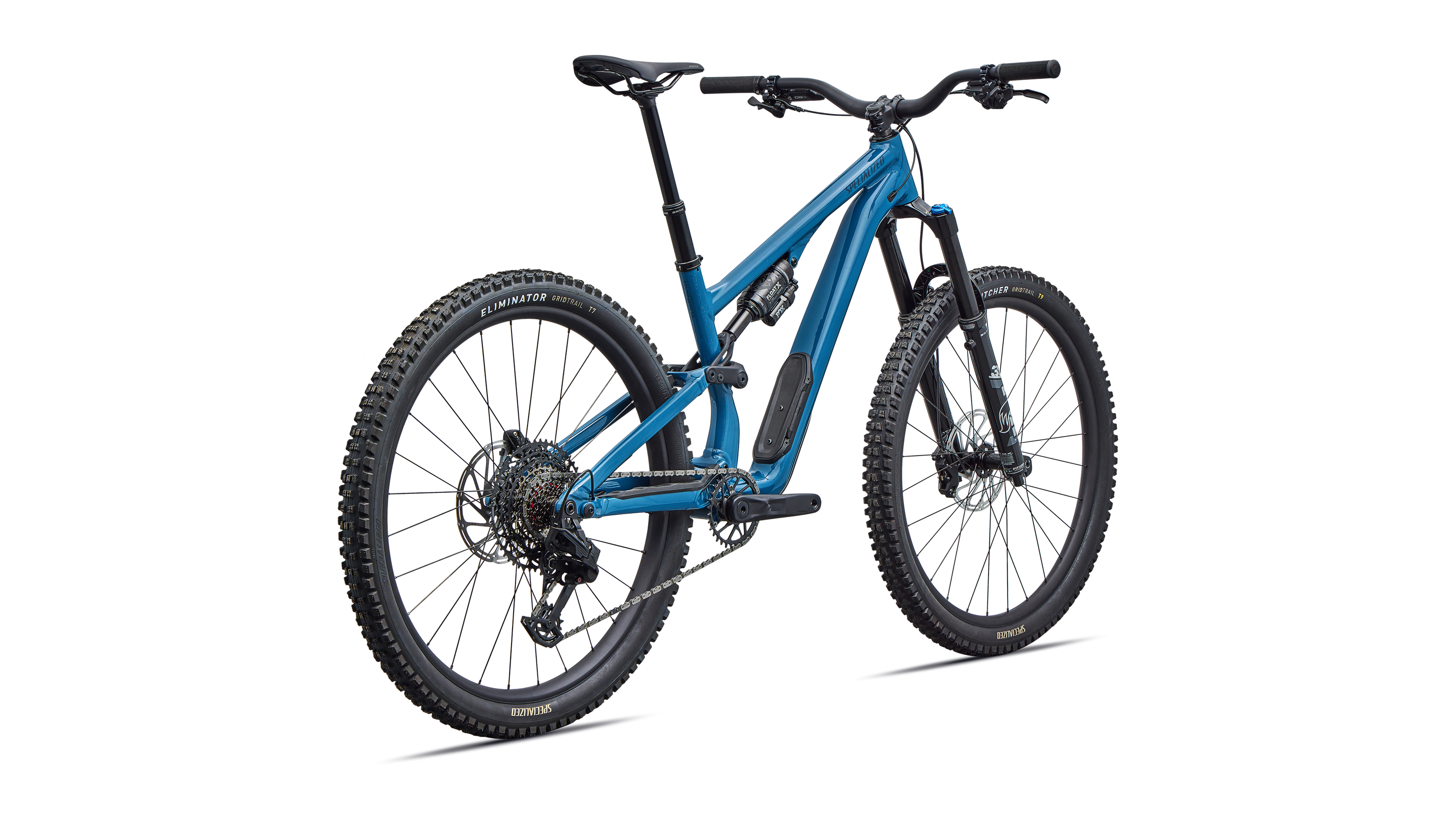 Cykler - Mountainbikes - Specialized Stumpjumper 15 EVO Alloy Comp 2026 - Gloss Grey Blue / Cast Blue Metallic