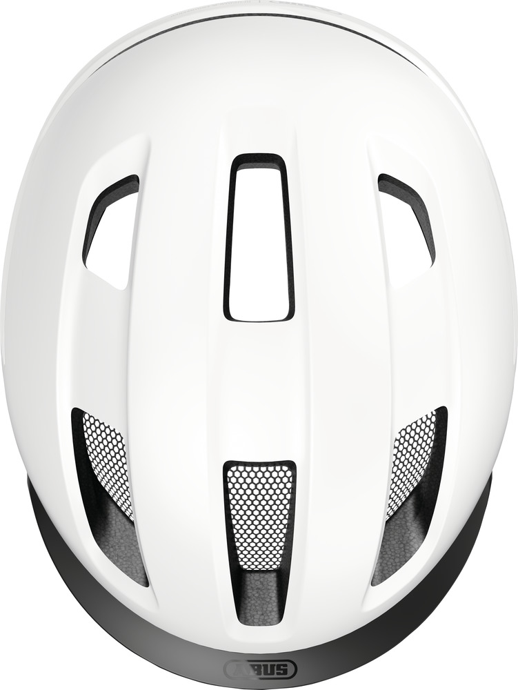 Beklædning - Cykelhjelme - Abus PURL-Y ACE m. LED lys - Polar White (elcykel hjelm)