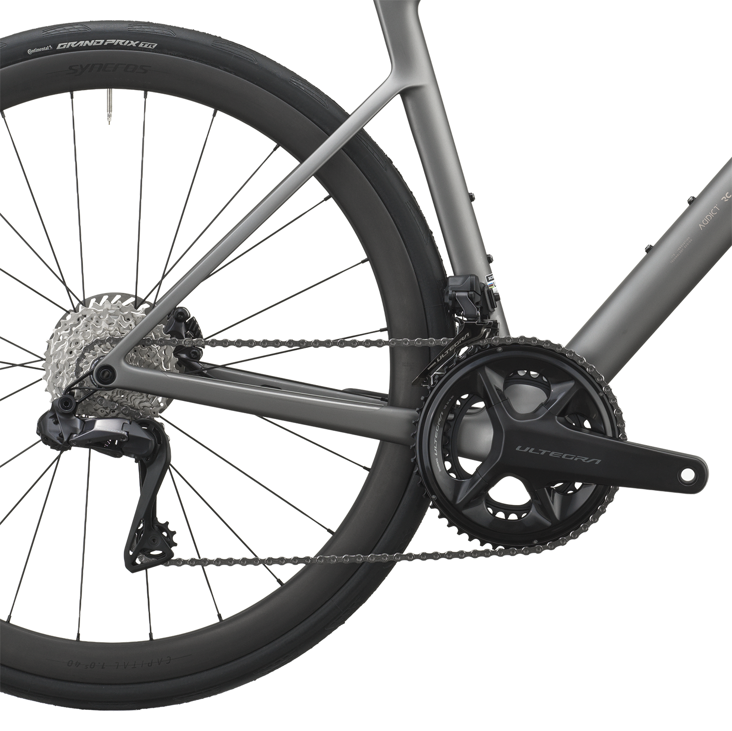 Cykler - Racercykler - Scott Addict RC 10 2027 - Tungsten Grey