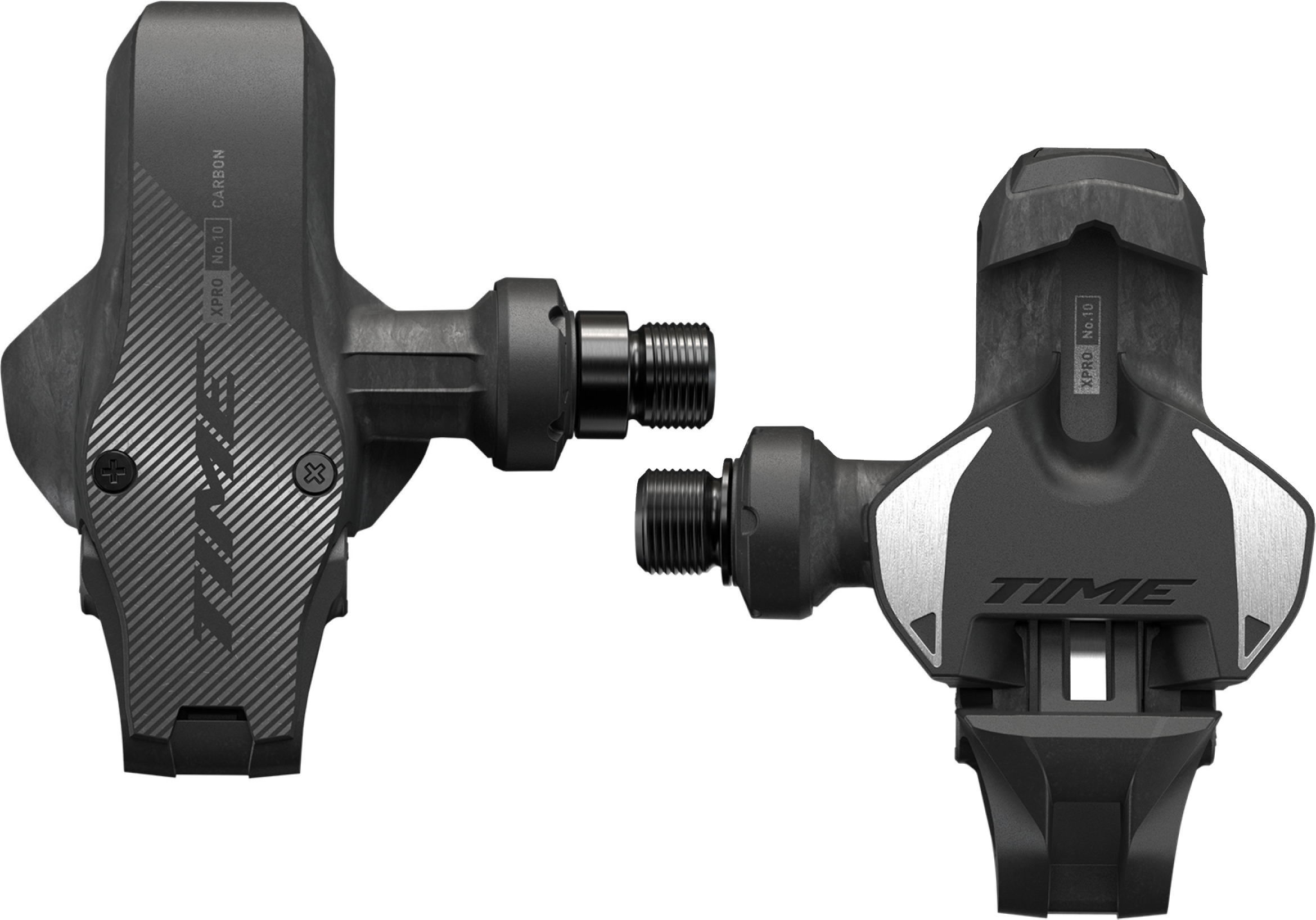 TIME XPRO 10 pedaler - 57 mm, Carbon - Sort