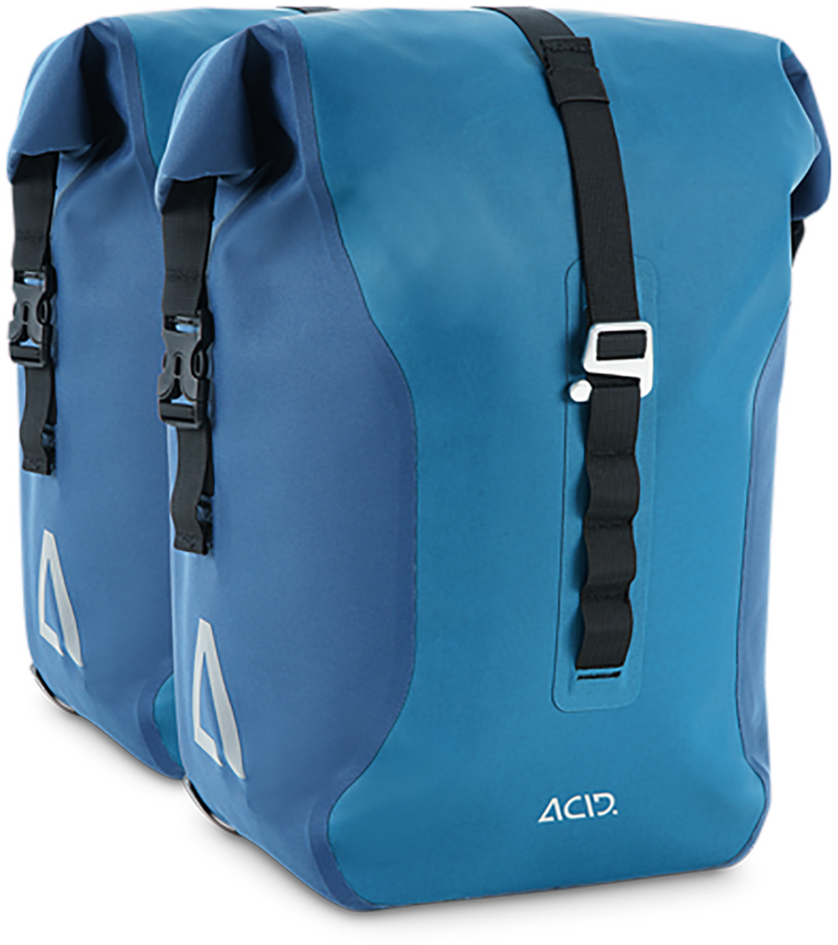 Tilbehør - Cykeltasker - Cube ACID Bagagebærer Pannier Bag Pro - (2x20L) - Blue