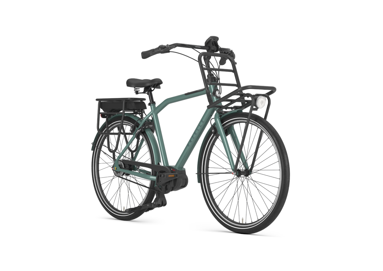 Cykler - Elcykler - Gazelle HEAVYDUTYNL C5 HMB Belt 500wh Herre 2022 - Grøn