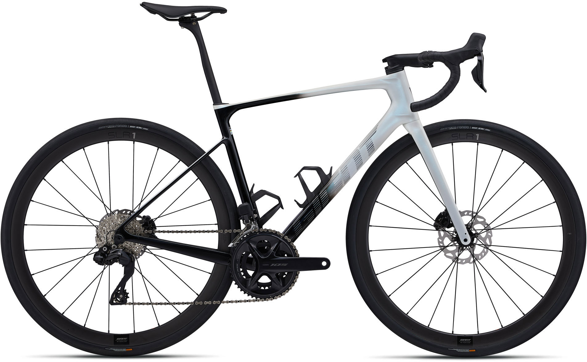 Se Giant Defy Advanced Pro 1 2024 - Hvid/Sort hos Cykelexperten.dk