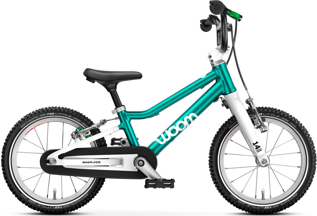 Woom GO 2 – Metallic Turquoise
