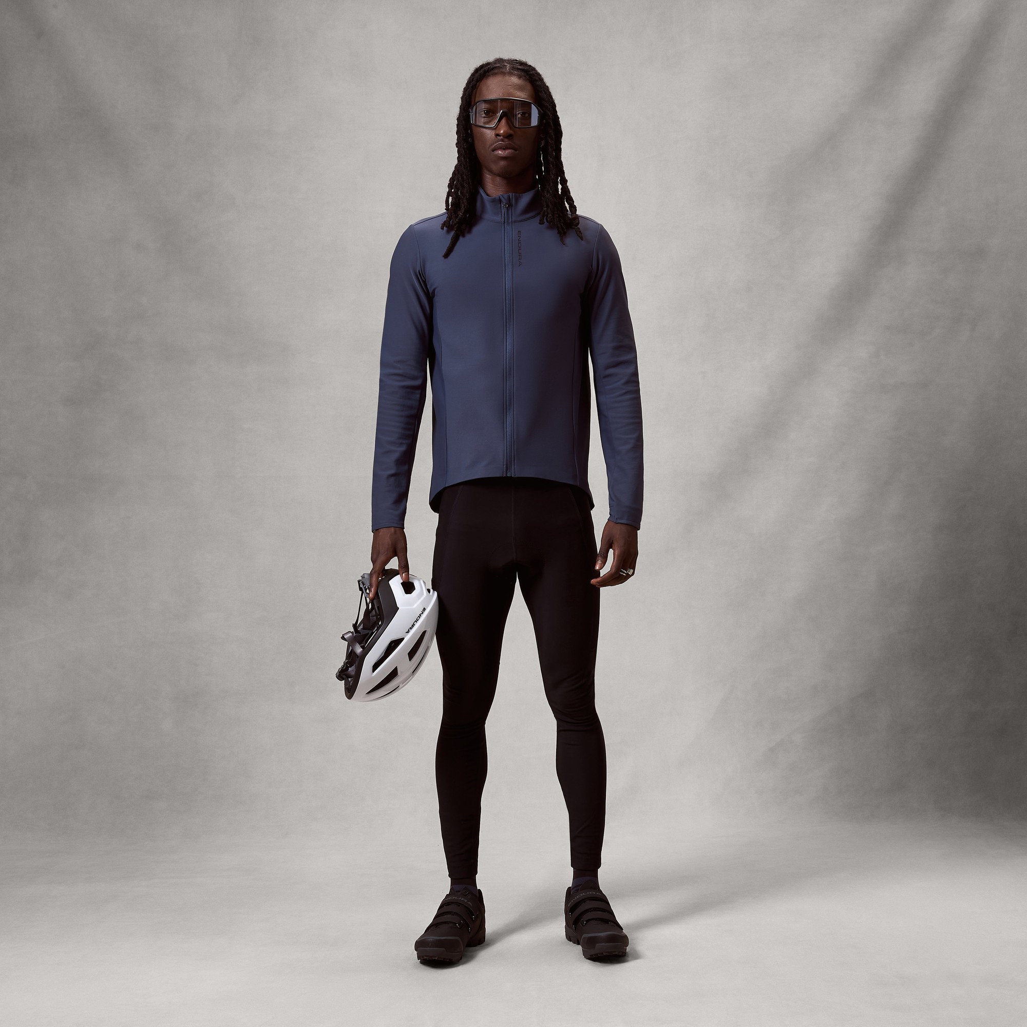 Beklædning - Cykeltrøjer - Endura Loop Ride L/S Jersey - Carbon Grey