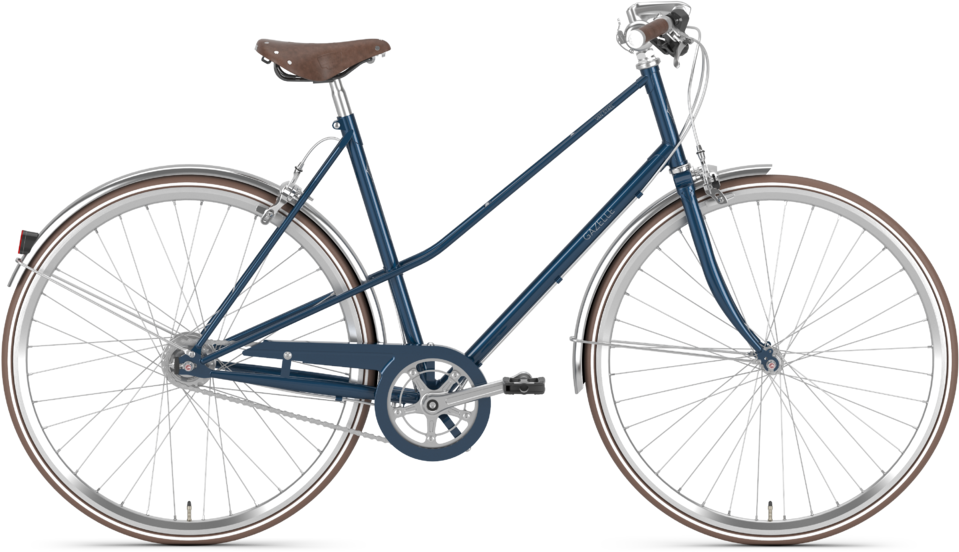 Cykler - Damecykler - Gazelle Van Stael  Dame 2024 - Blå