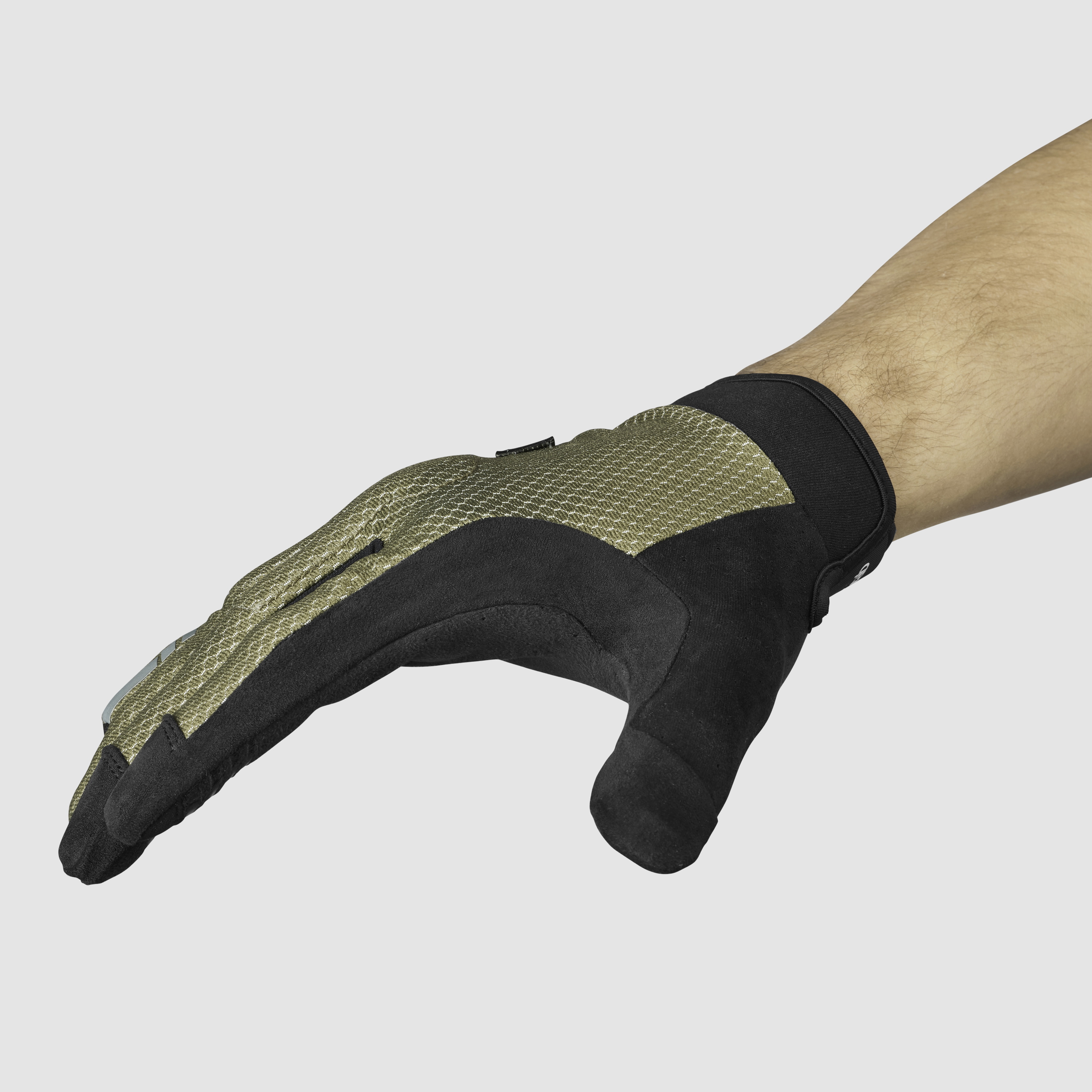 Beklædning - Cykelhandsker - GripGrab Descent Guarded Langfingret Sommerhandsker - Olive Green